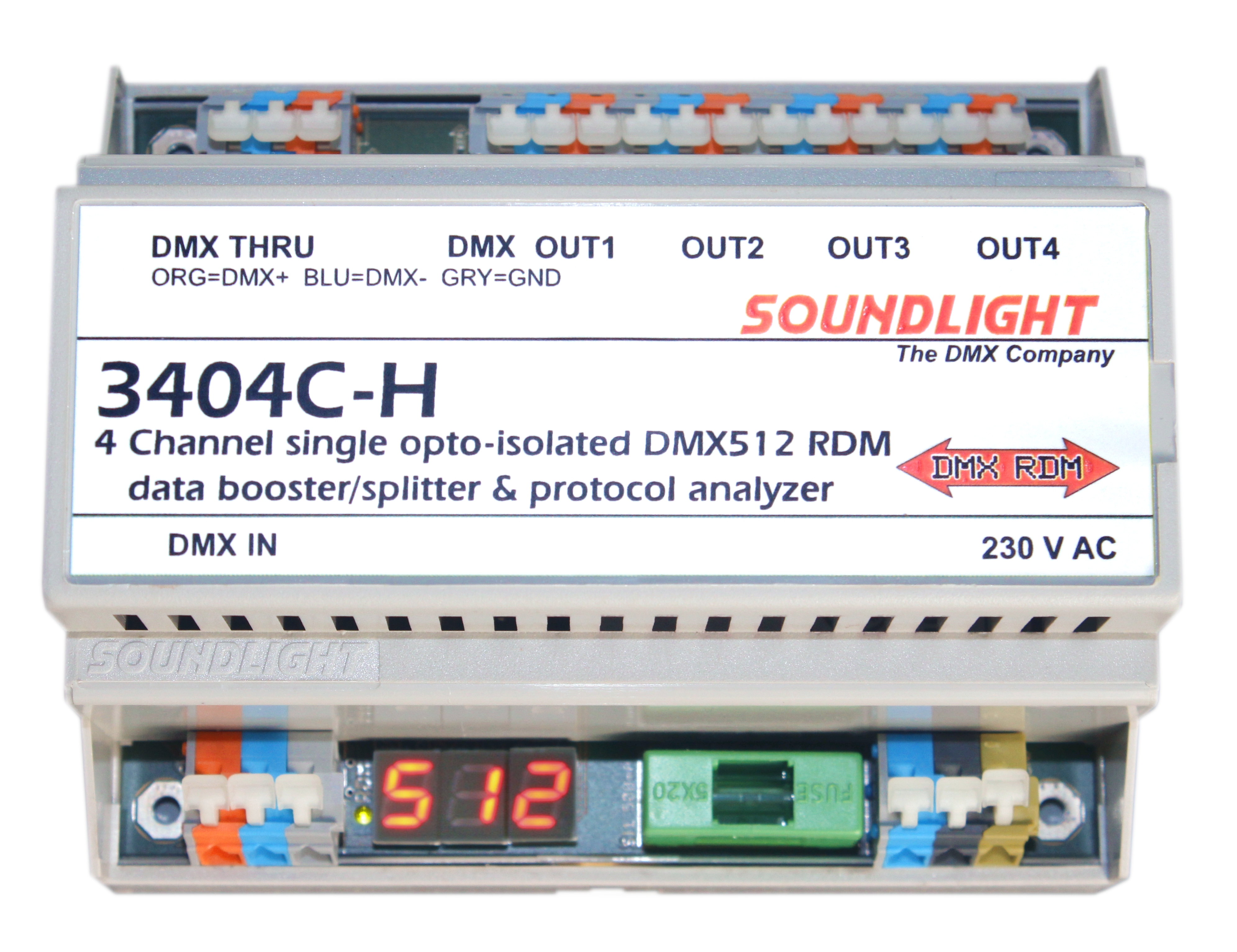 [DMX Splitter 3404C-H]